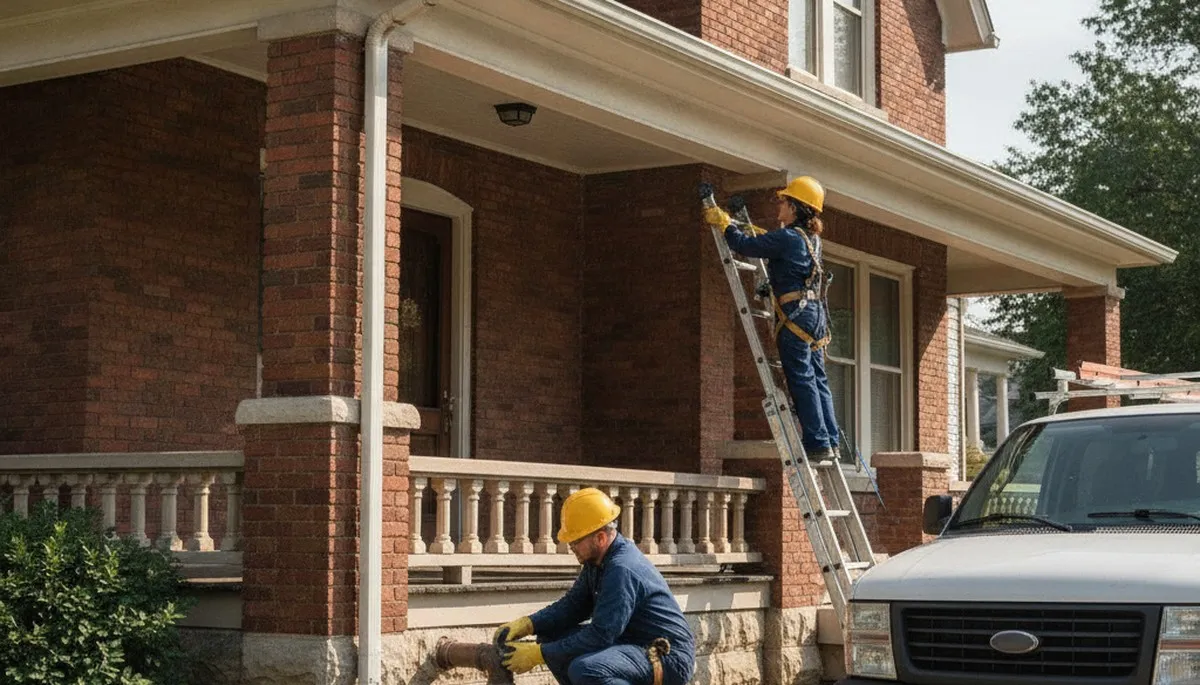 Dayton, OH plumbing repair service for residential and commercial leaks, clogs, and pipe issues