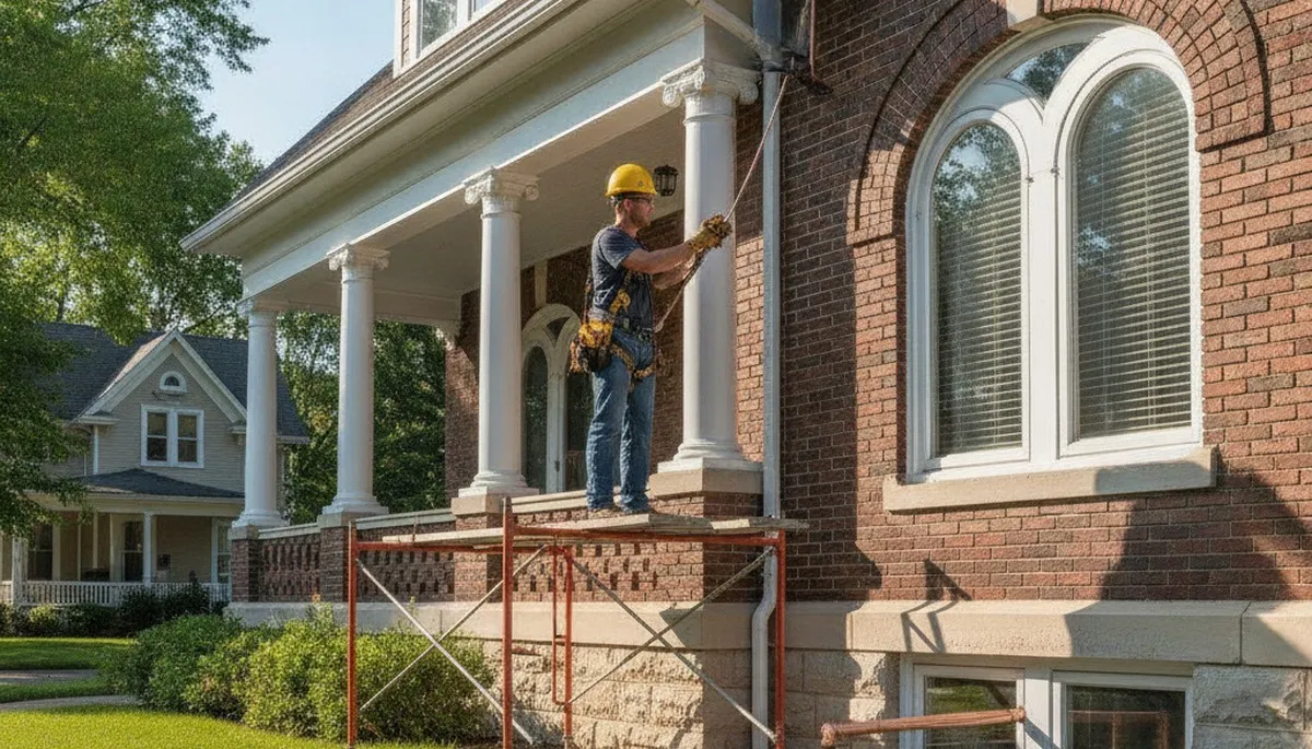 Plumbing repair service truck in Dayton, OH for local emergency pipe and leak repairs